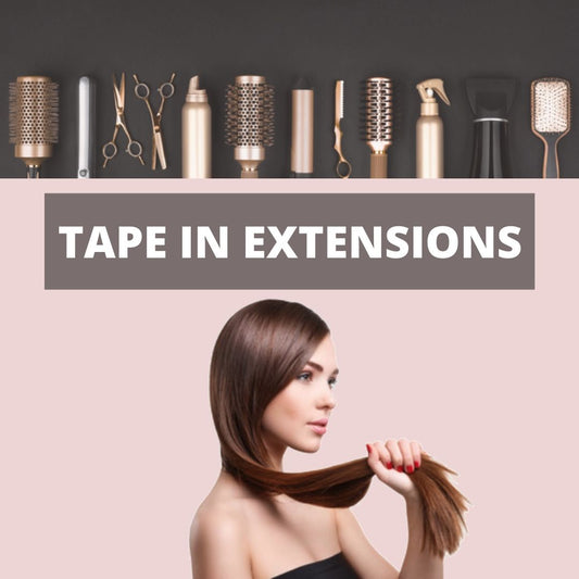 Straight Raw Tape-In Extensions