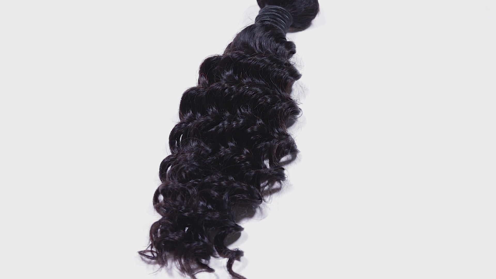 Brazilian Deep Wave Hair Extensions offer a beautiful curl pattern that is thick, bouncy and beautiful. You can style and color and easily straighten this hair with ease.  Lengths: 10" - 32" Hair Grade: VIRGIN HAIR Wefts: Machined Double Stitch Style: Deep Wave Weight: 100 grams / 3.5 oz