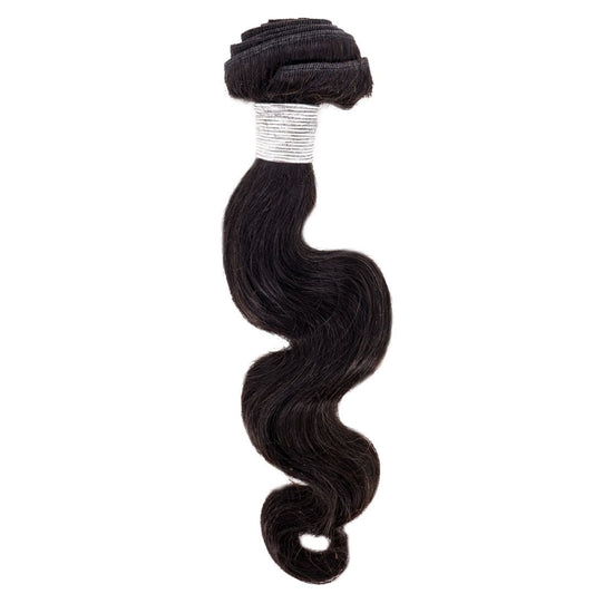 Brazilian Body Wave Hair Extensions are full length with a slight wave style that can also be curled, straightened and colored to achieve your desired look.  Lengths:  10" - 32" Hair Grade: VIRGIN HAIR Wefts:  Machine Double Stitch Style:  Body Wave Weight:  100 grams / 3.5 oz