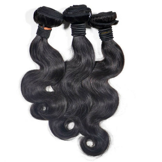 Brazilian Body Wave Bundle Deals offer (3) bundles per package. The hair extensions can be colored and styled to your desired look.      Lengths: 10" - 32" Hair Grade: VIRGIN HAIR Wefts: Machine Double Stitch Style: Body Wave Bundles: Three Per Bundle Deal Weight: Per Bundle - 100 grams / 3.5 oz - 300 grams / 10.5 oz Total